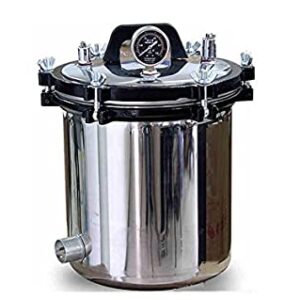 AUTOCLAVE DE LABORATORIO ACERO INOXIDABLE 24 LITROS