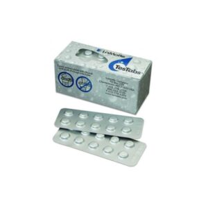 Caja de 100 blisters de pastillas de rojo Fenol lamotte