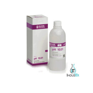 Botella de 500 ml de Solucion buffer 10.01 Hanna instruments